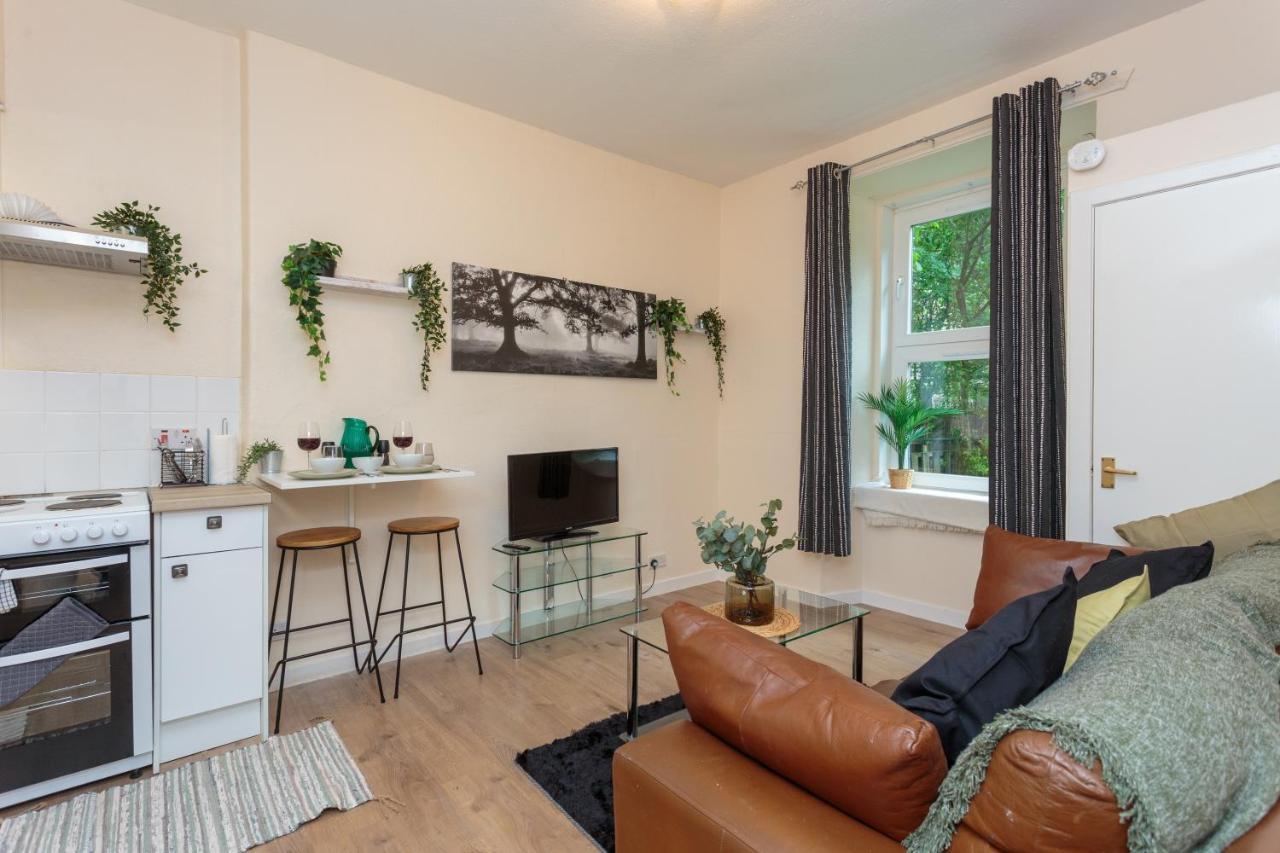 Cozy 1B Groundfloor - 8 Minute From City Centre Edimburgo Exterior foto